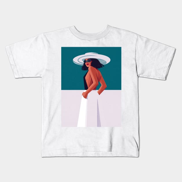 Debora Kids T-Shirt by lanaxxart